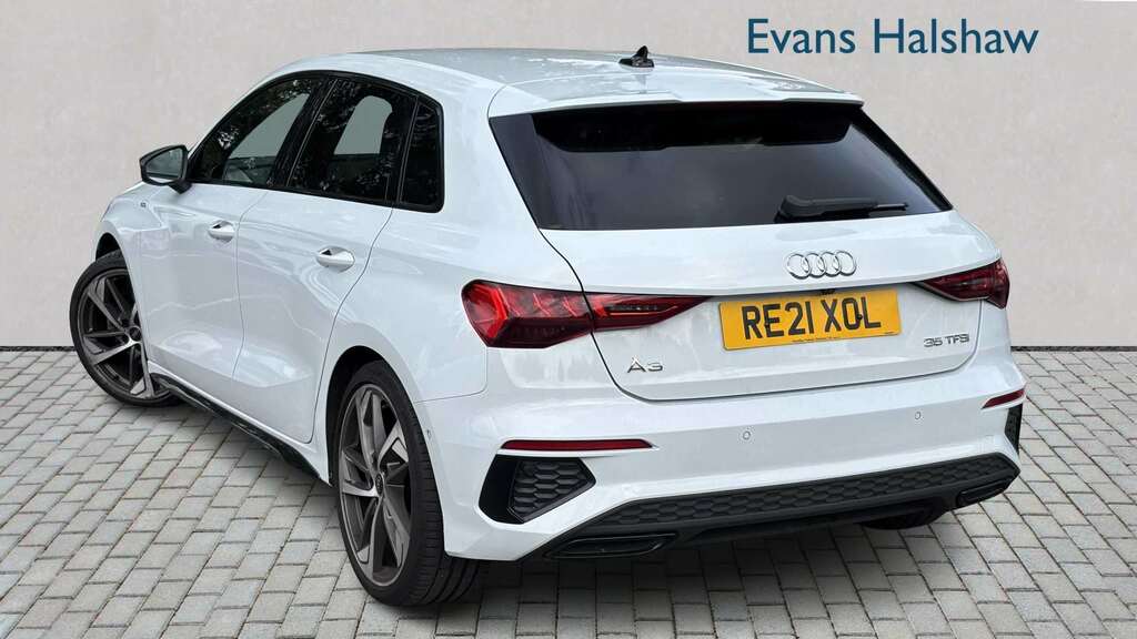 Audi A3 35 Tfsi Edition 1 S Tronic 2021 RE21XOL White #3