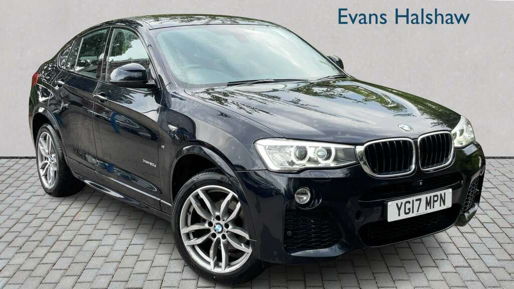 BMW X4 Xdrive20d M Sport Step 2017 Black
