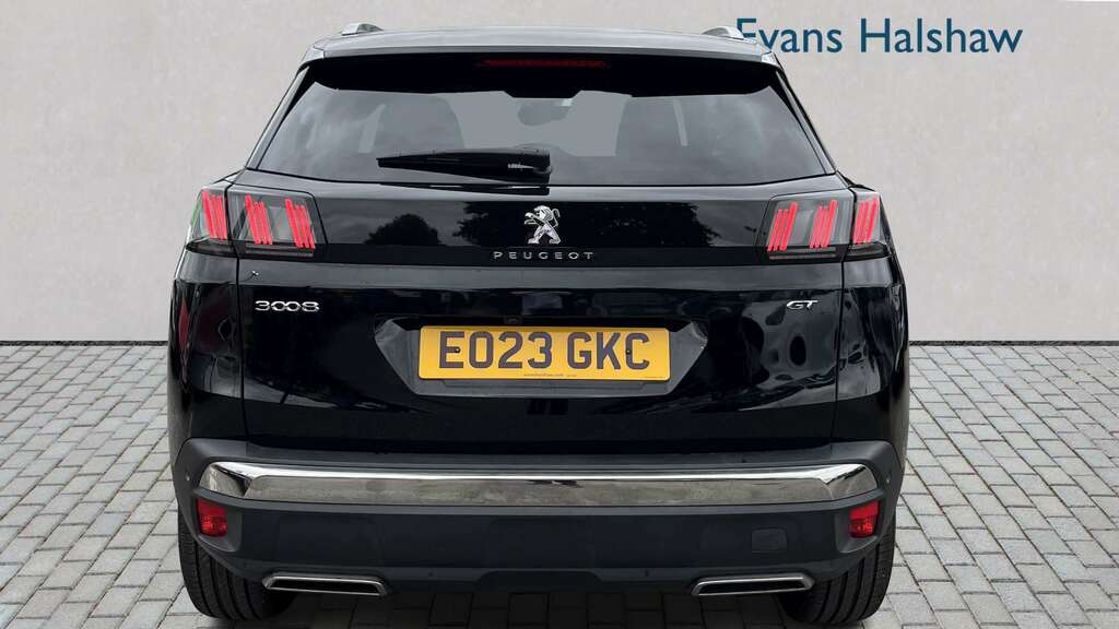 Peugeot 3008 1.2 Puretech Gt Eat8 2023 EO23GKC Black #5