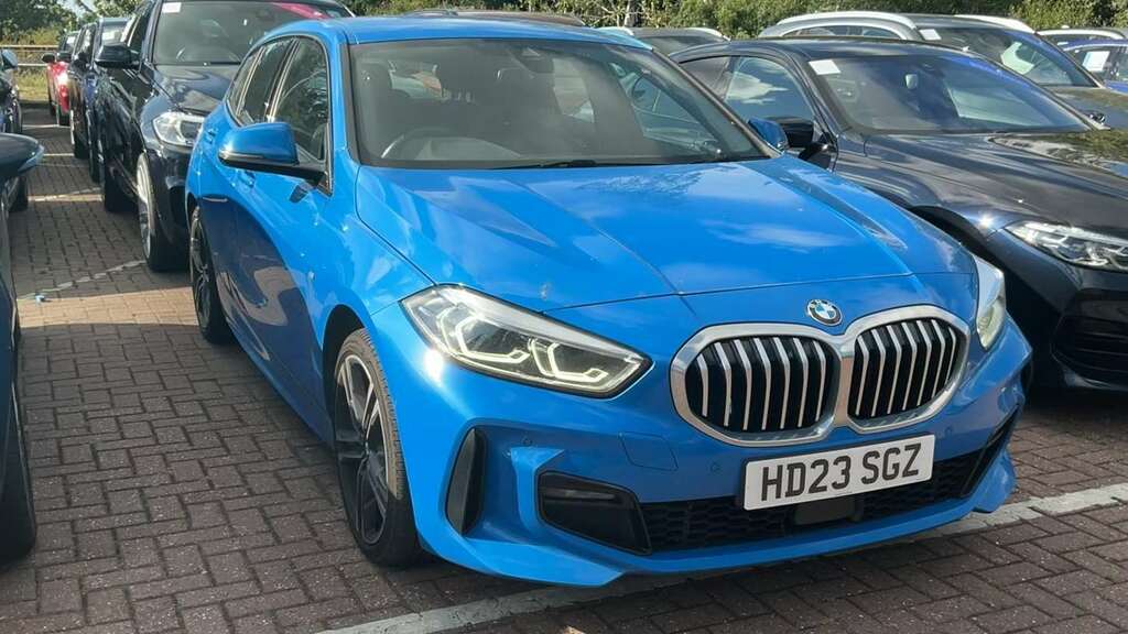 BMW 1 Series 118I 136 M Sport Step Lcp 2023 Blue
