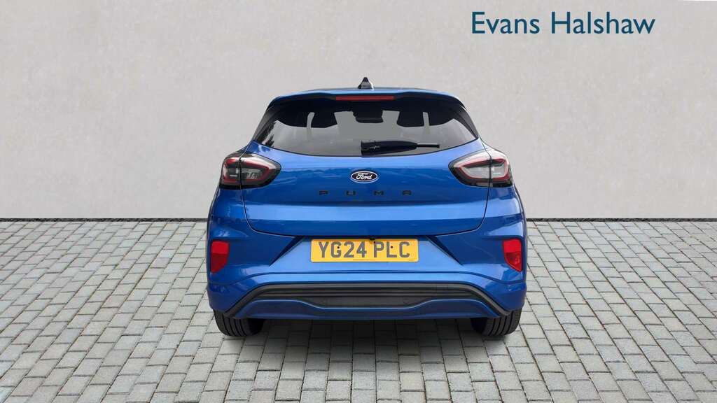Ford Puma 1.0 Ecoboost Hybrid Mhev St-line X 2024 Blue #5