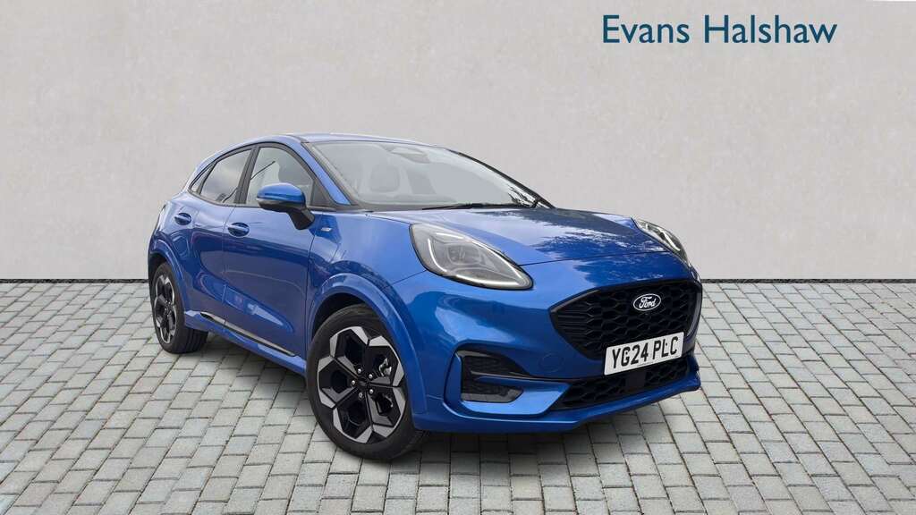 Ford Puma 1.0 Ecoboost Hybrid Mhev St-line X 2024 Blue