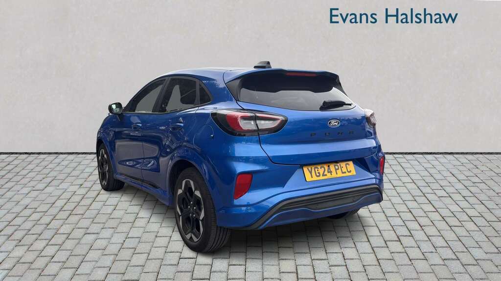 Ford Puma 1.0 Ecoboost Hybrid Mhev St-line X 2024 Blue #6