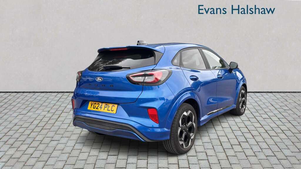 Ford Puma 1.0 Ecoboost Hybrid Mhev St-line X 2024 Blue #4