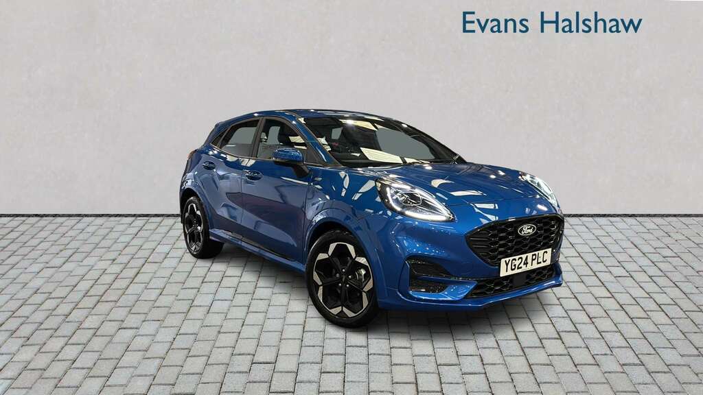 Ford Puma 1.0 Ecoboost Hybrid Mhev St-line X 2024 Blue