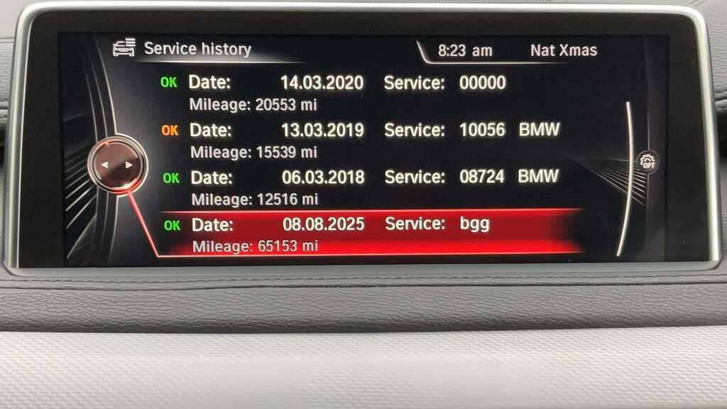 BMW X6 3.0 30D M Sport Suv Xdrive Euro 6 Black #16
