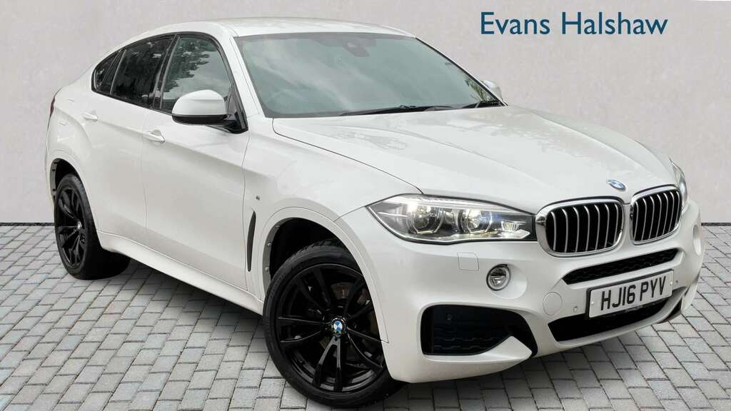BMW X6 Xdrive40d M Sport Step 2016 White