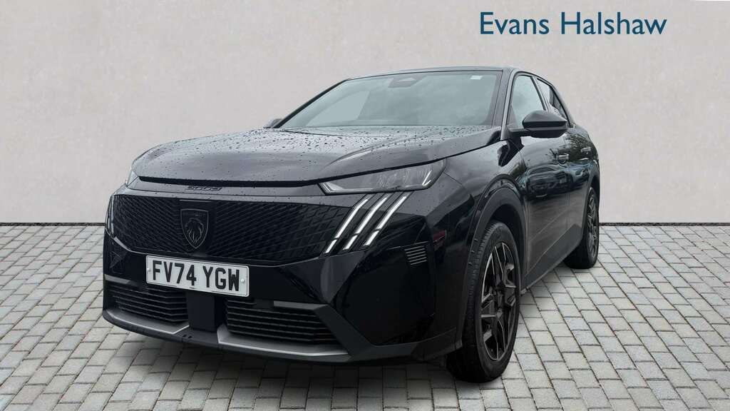 Peugeot 3008 1.2 Hybrid 136 Allure E-dsc6 2024 Black #3