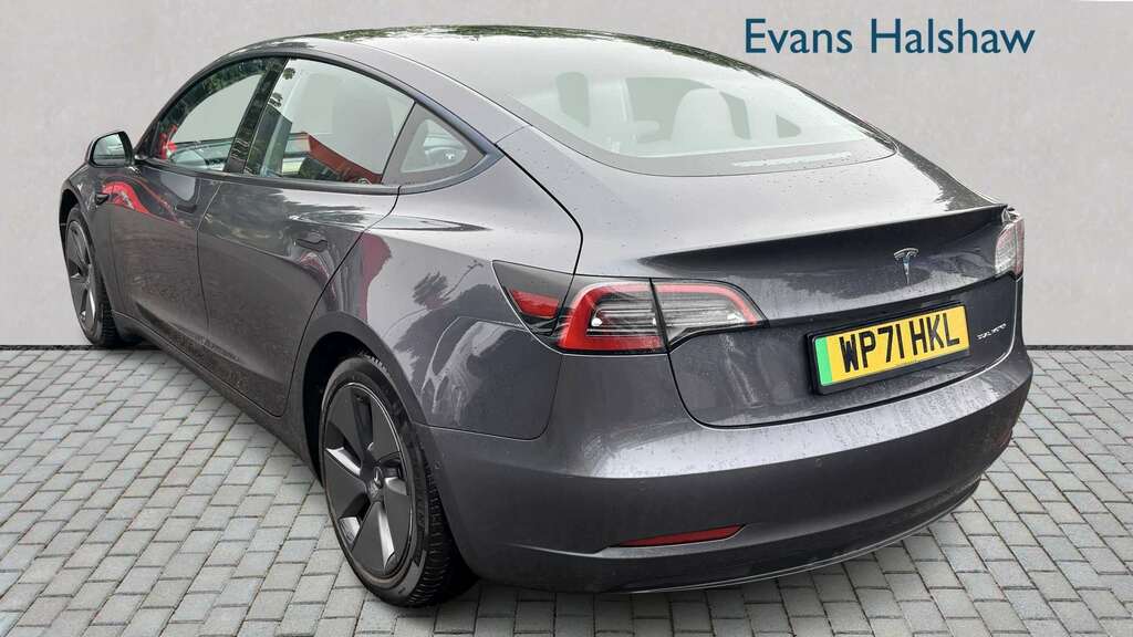 Tesla Model 3 Long Range Awd 2021 WP71HKL Grey #3