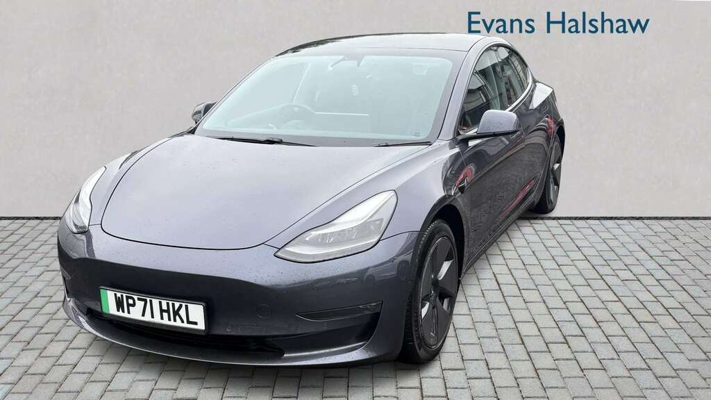 Tesla Model 3 Long Range Awd 2021 WP71HKL Grey #2