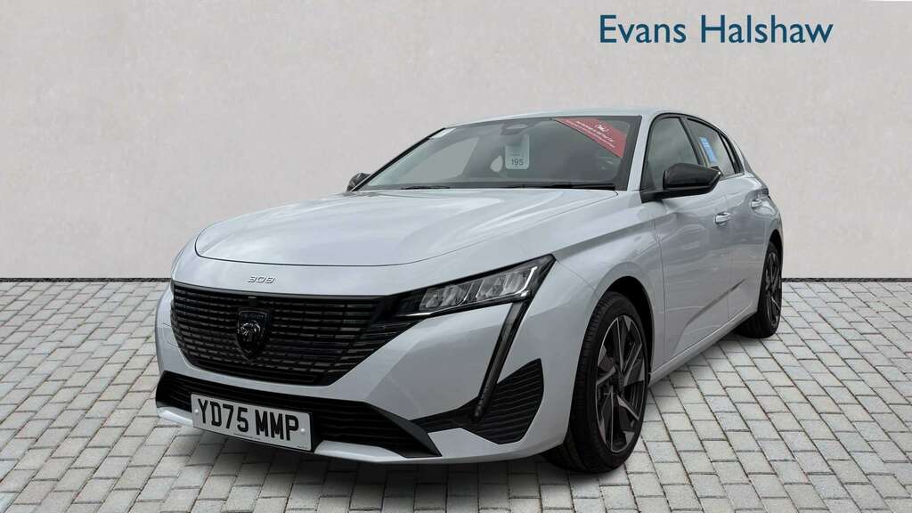 Peugeot 308 1.2 Hybrid 136 Allure E-dsc6 2026 White #3