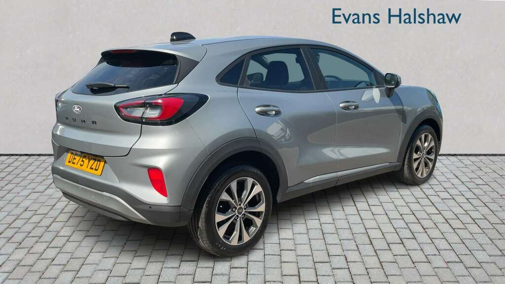 Ford Puma 1.0 Ecoboost Hybrid Mhev Titanium 2026 DE75YZD Silver #2