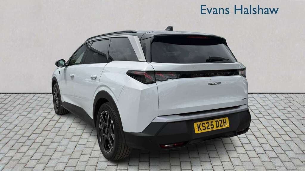 Peugeot 5008 1.2 Hybrid 136 Gt E-dsc6 2025 White #5
