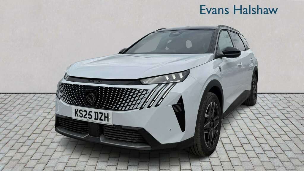 Peugeot 5008 1.2 Hybrid 136 Gt E-dsc6 2025 White #3