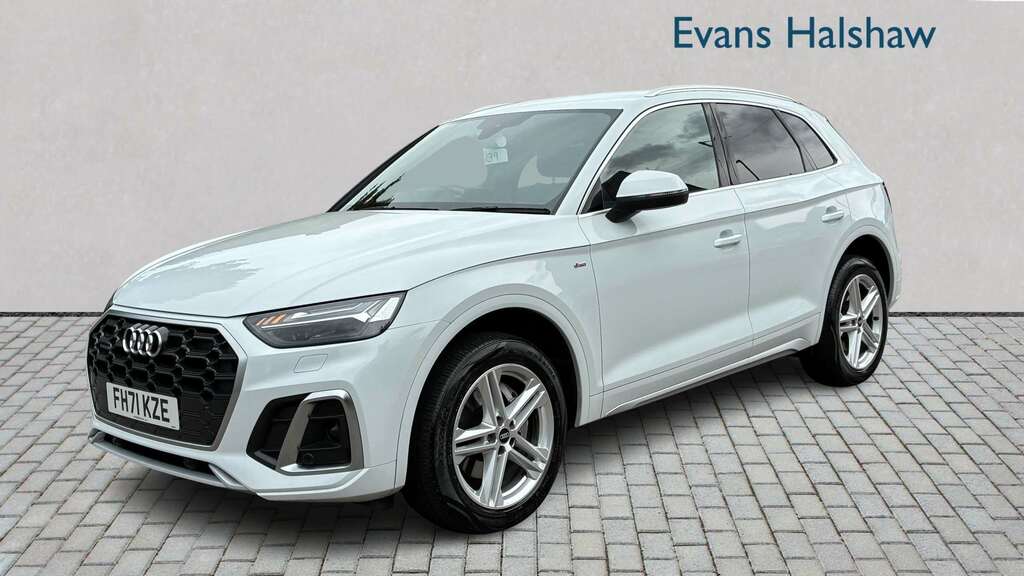 Audi Q5 40 Tdi Quattro S Line S Tronic 2021 White #3