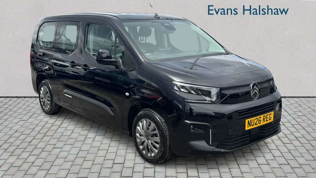 Citroen e-Berlingo 100Kw Plus XL 52Kwh 7 Seat 2026 Black