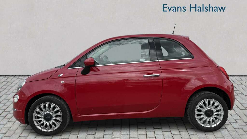 Fiat 500 1.2 Lounge 2018 Red #4
