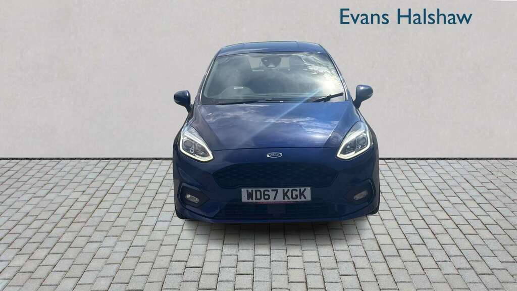 Ford Fiesta 1.0 Ecoboost St-line 2018 Blue #4