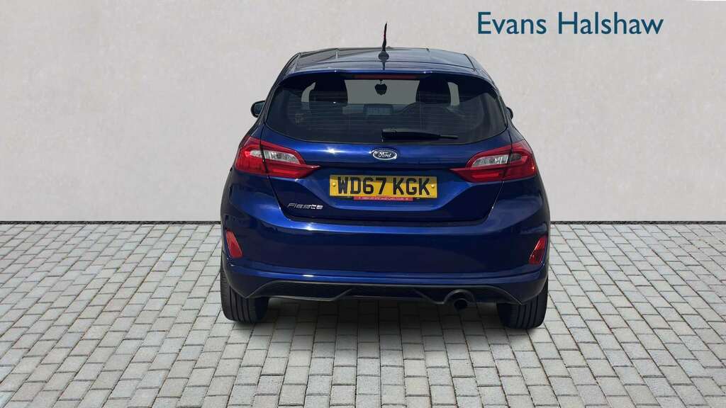 Ford Fiesta 1.0 Ecoboost St-line 2018 Blue #5