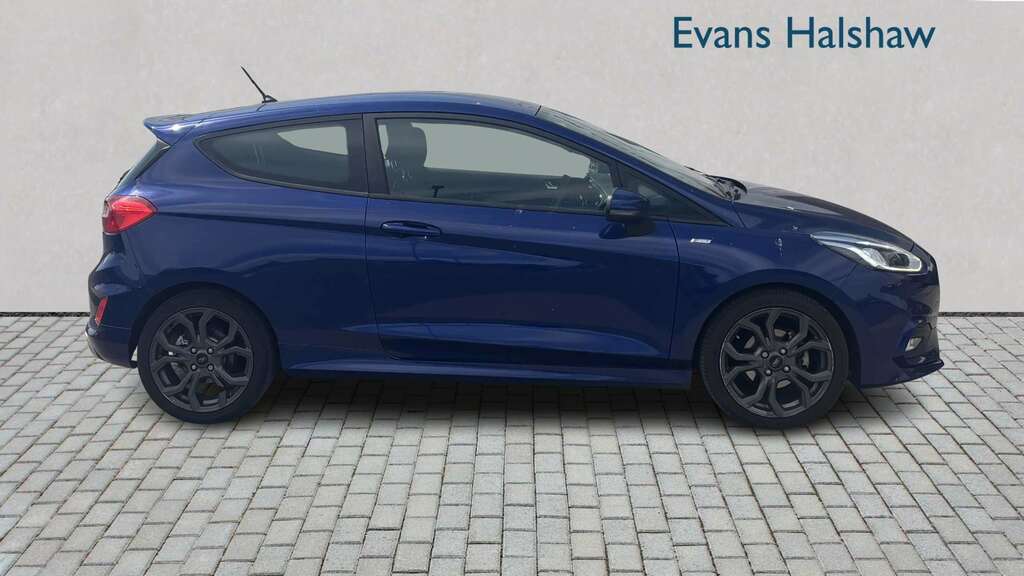 Ford Fiesta 1.0 Ecoboost St-line 2018 Blue #3