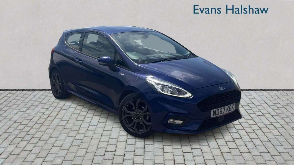 Ford Fiesta 1.0 Ecoboost St-line 2018 Blue