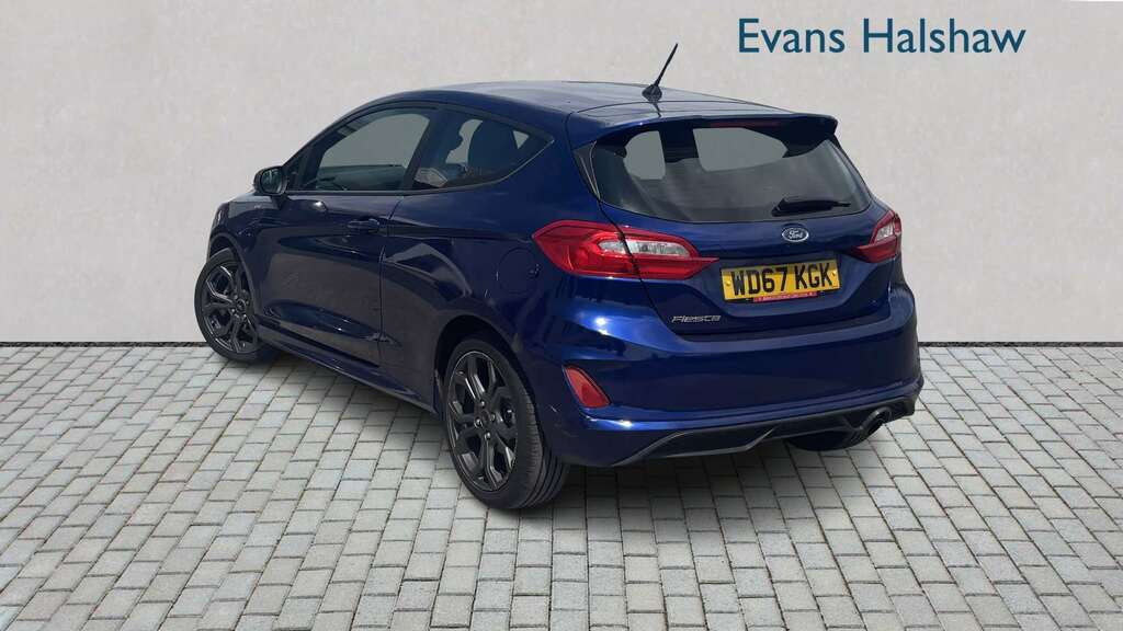 Ford Fiesta 1.0 Ecoboost St-line 2018 Blue #2