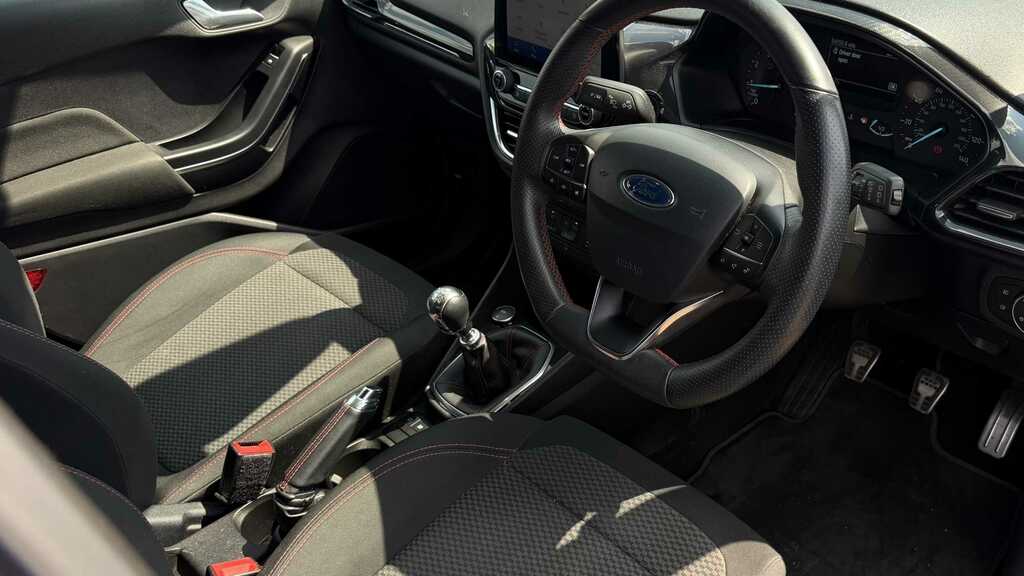 Ford Fiesta 1.0 Ecoboost 140 St-line 2019 LR69RXA Blue #4