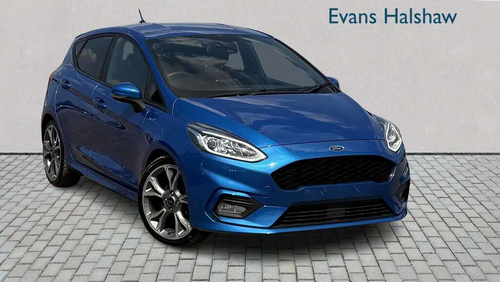 Ford Fiesta 1.0 Ecoboost 140 St-line 2019 LR69RXA Blue