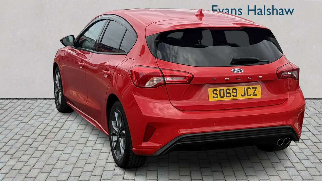 Ford Focus 1.5 Ecoblue 120 St-line 2020 Red #4