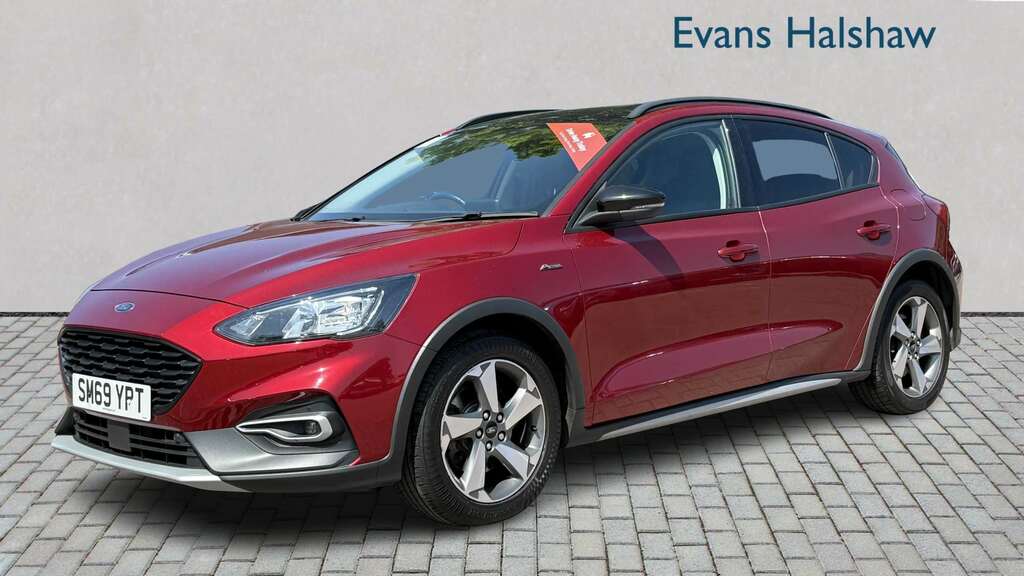 Ford Focus 1.0 Ecoboost 125 Active 2020 SM69YPT Red #2