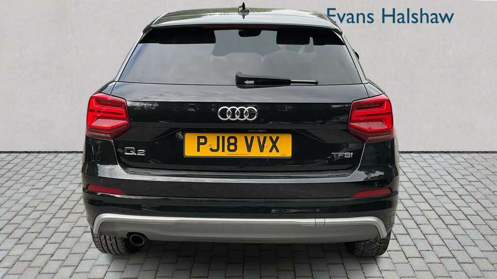 Audi Q2 1.0 Tfsi S Line 2018 PJ18VVX Black #3