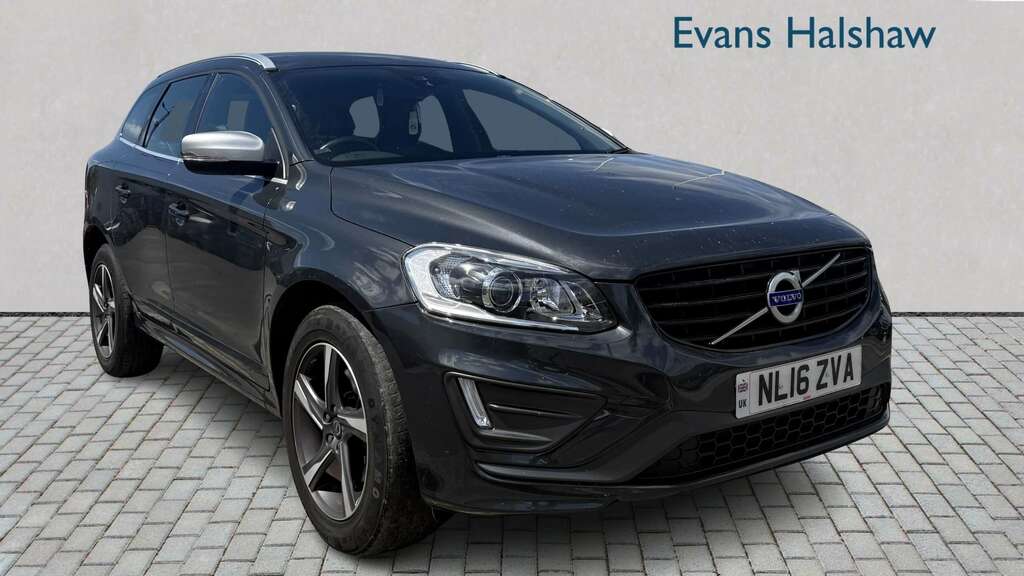 Volvo XC60 D4 190 R Design Lux Nav Awd 2016 Grey