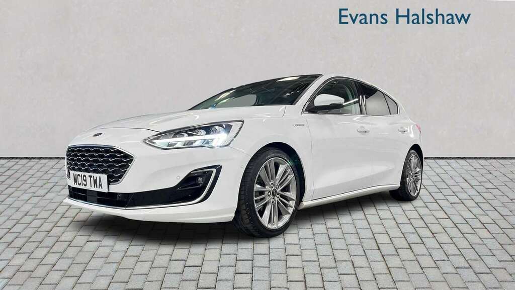 Ford Focus 1.0 Ecoboost 125 2019 White #2
