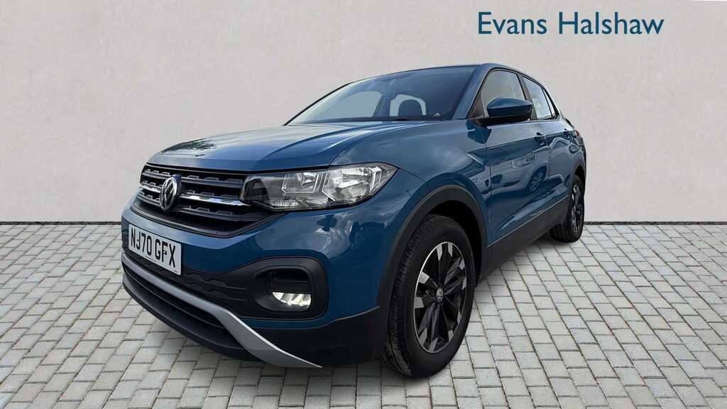 Volkswagen T-Cross 1.0 Tsi S 2020 Blue #3