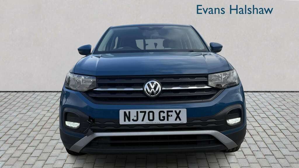 Volkswagen T-Cross 1.0 Tsi S 2020 Blue #2