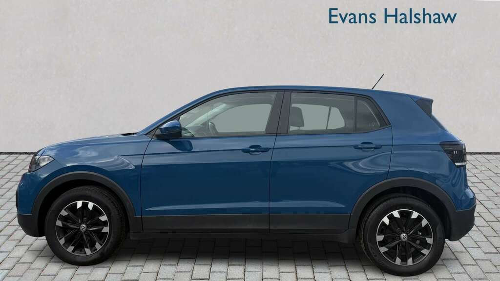 Volkswagen T-Cross 1.0 Tsi S 2020 Blue #4