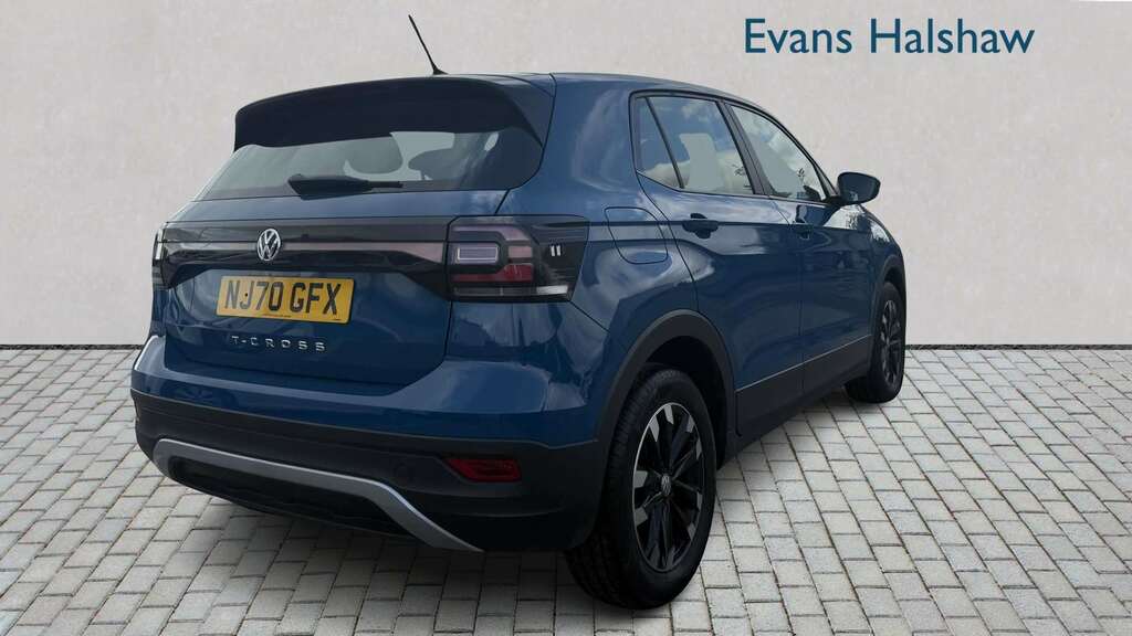 Volkswagen T-Cross 1.0 Tsi S 2020 Blue #6