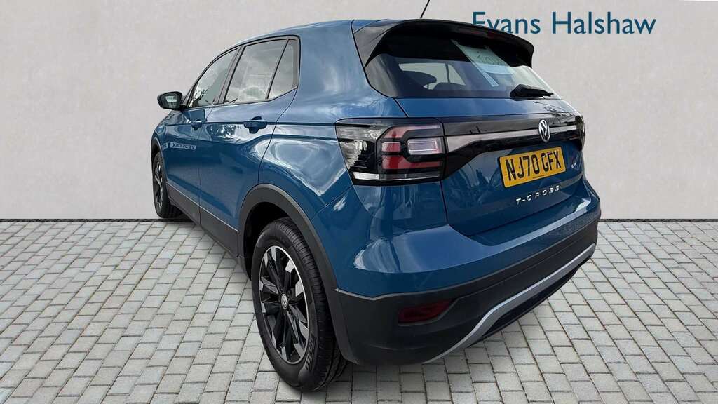 Volkswagen T-Cross 1.0 Tsi S 2020 Blue #5