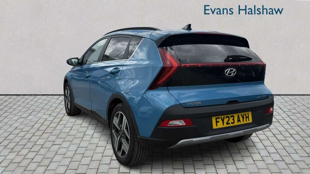 Hyundai Bayon 1.0 Tgdi 120 48V Mhev Premium Dct 2023 Blue #4