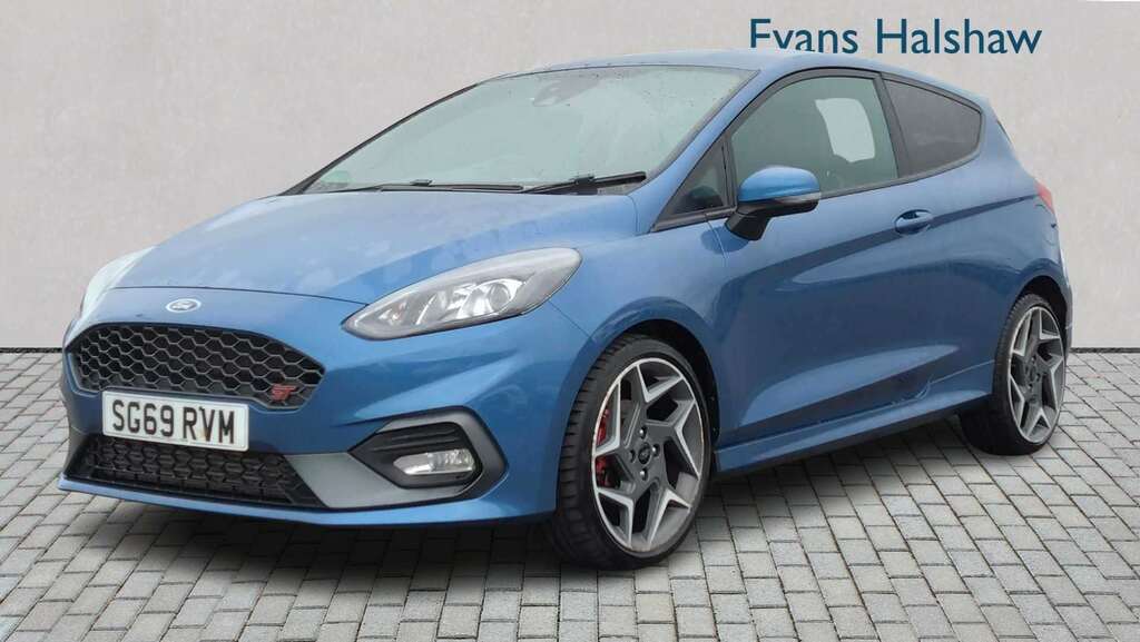 Ford Fiesta 1.5 Ecoboost St-3 2019 Blue #5