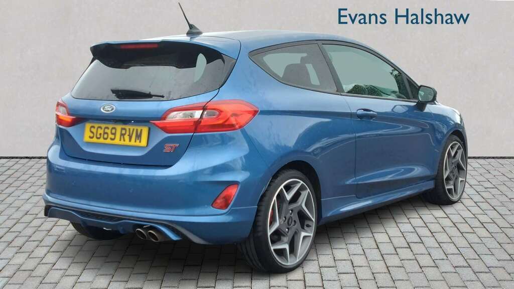 Ford Fiesta 1.5 Ecoboost St-3 2019 Blue #4