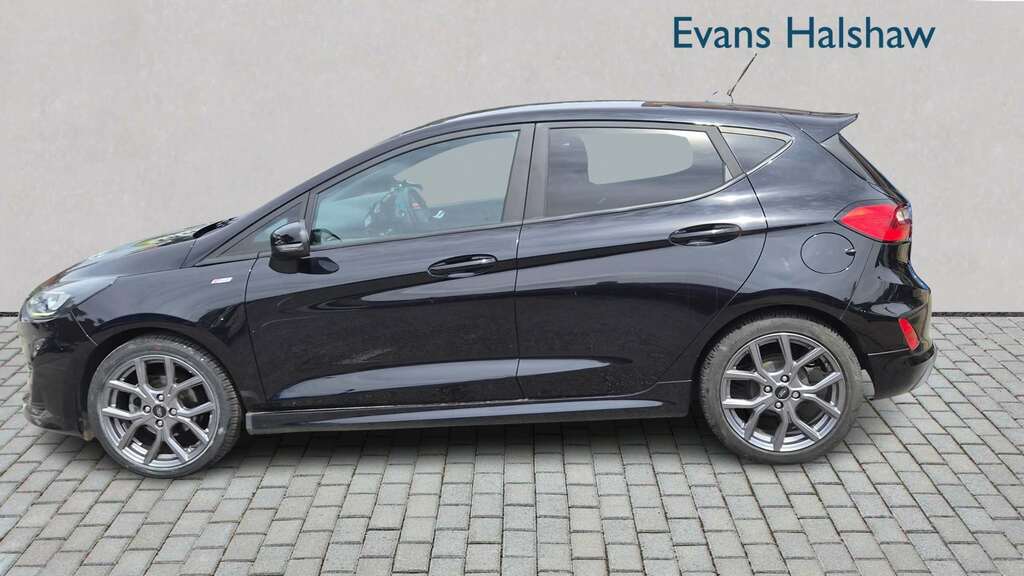 Ford Fiesta 1.0 Ecoboost St-line 2023 KJ23WZS Black #3