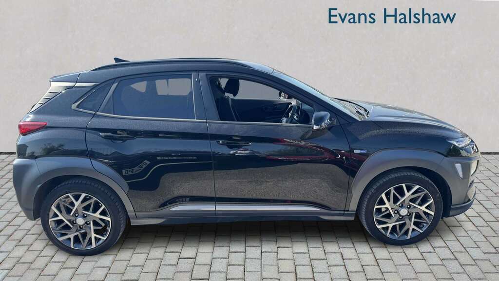 Hyundai Kona 1.6 Gdi Hybrid Premium Dct 2020 YP20UOS Black #4