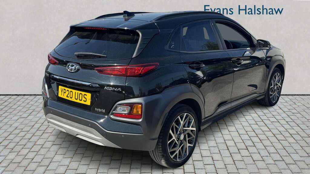 Hyundai Kona 1.6 Gdi Hybrid Premium Dct 2020 YP20UOS Black #3