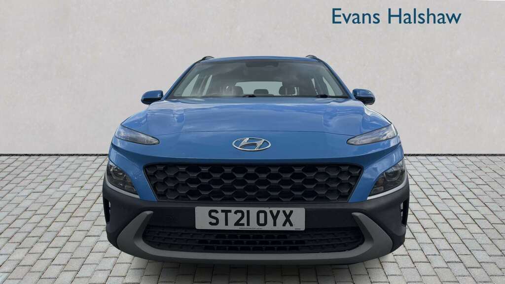 Hyundai Kona 1.6 Gdi Hybrid Se Connect Dct 2021 Blue