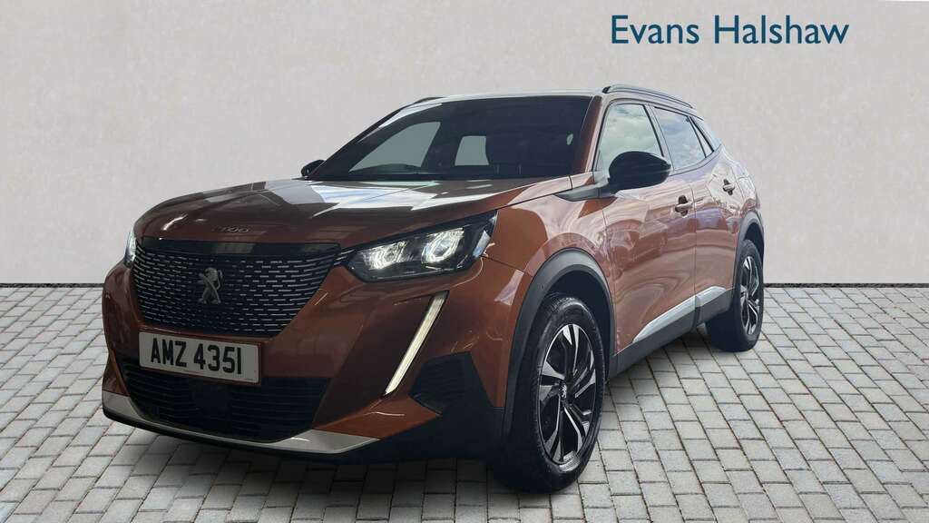 Peugeot 2008 1.2 Puretech 130 Allure Premium Eat8 2023 AMZ4351 Orange #2