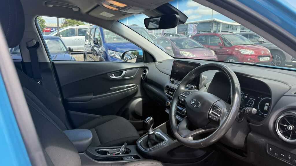 Hyundai Kona 1.0 Tgdi 48V Mhev Premium 2023 Blue #4