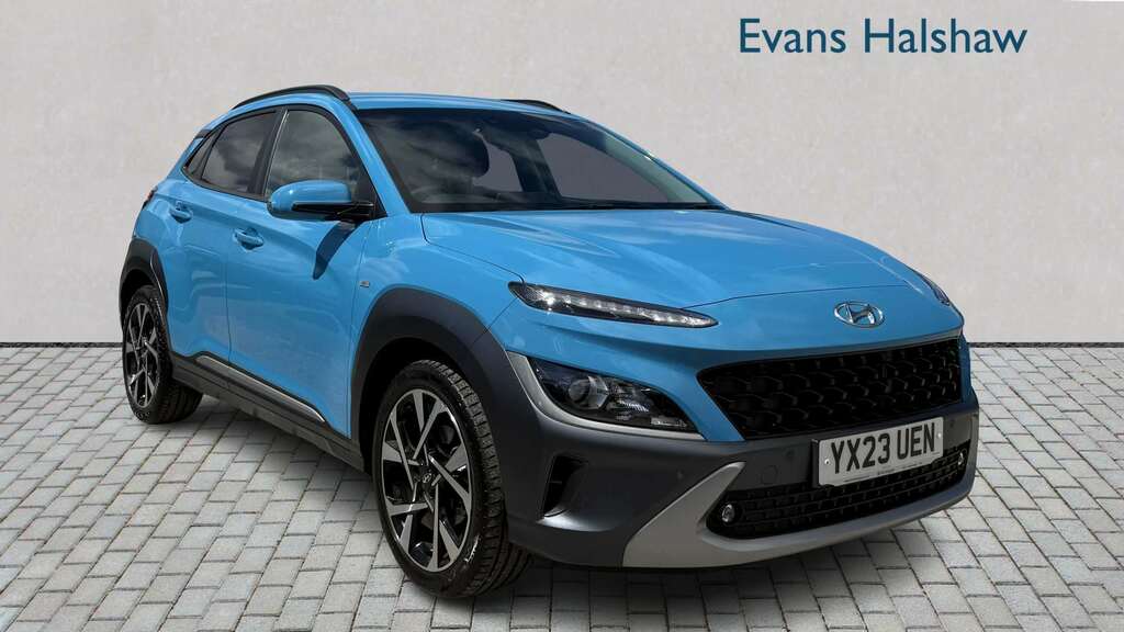 Hyundai Kona 1.0 Tgdi 48V Mhev Premium 2023 Blue