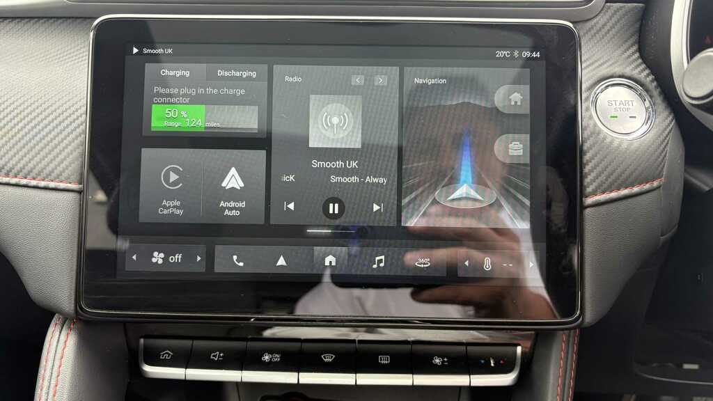 MG ZS 115Kw Trophy Ev Long Range 73Kwh 2022 LD72UYB Black #5