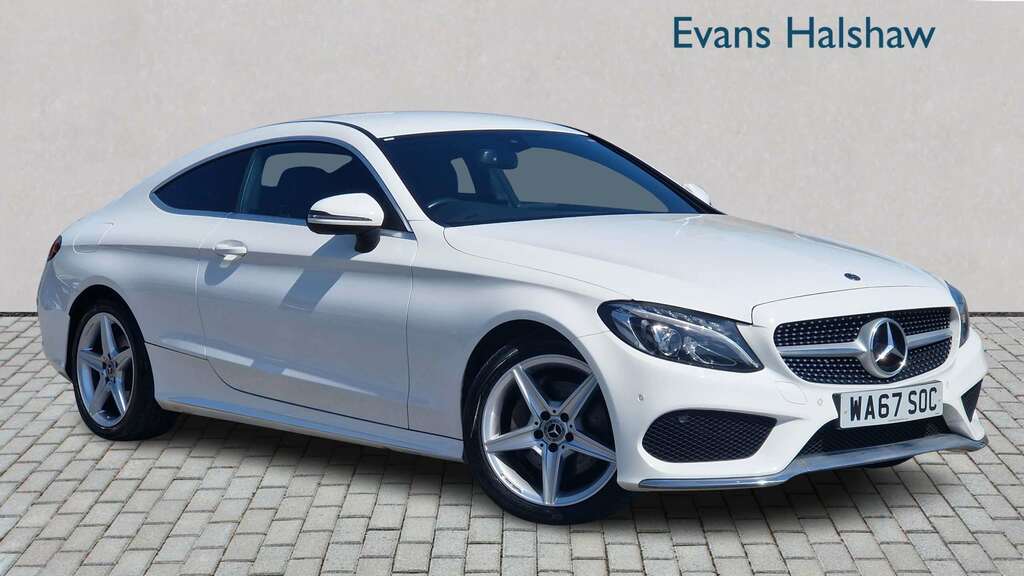 Mercedes-Benz C Class C200 Amg Line 9G-tronic 2017 White